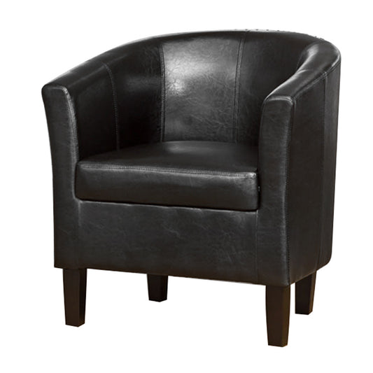 1 Seater Faux Leather Tub Chair